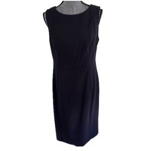 Marc New York by Andrew Marc Navy Midi Dress size 8